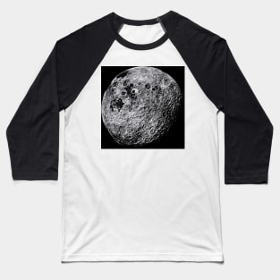 Far side of the Moon (R340/0613) Baseball T-Shirt